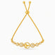Gold Plated Adorn AD Bolo Bracelet
