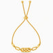 Gold Plated Regal AD Bolo Bracelet
