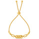 Gold Plated Regal AD Bolo Bracelet