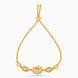 Gold Plated Dainty AD Bolo Bracelet