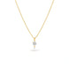 Gold Plated Office Wear CZ Chain & Pendant