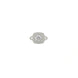 Rhodium Plated Solitaire AD Finger Ring