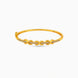 Gold Plated Infinity Knot AD Flexible Bracelet