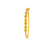 Gold Plated Infinity Knot AD Flexible Bracelet