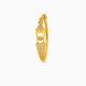 Gold Plated Circular Cluster AD Flexible Bracelet