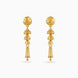 Gold Plated Heritage Layered Dangler Earrings