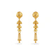Gold Plated Heritage Layered Dangler Earrings
