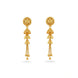 Gold Plated Jhumka Dangler Earrings