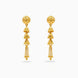 Gold Plated 3 Jhumka Dangler Earrings