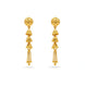 Gold Plated 3 Jhumka Dangler Earrings
