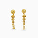 Gold Plated Heritage Tassel Dangler Earrings