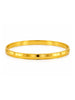 Gold Plated Polished Single Bangle