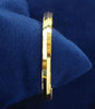 Gold Plated Polished Single Bangle