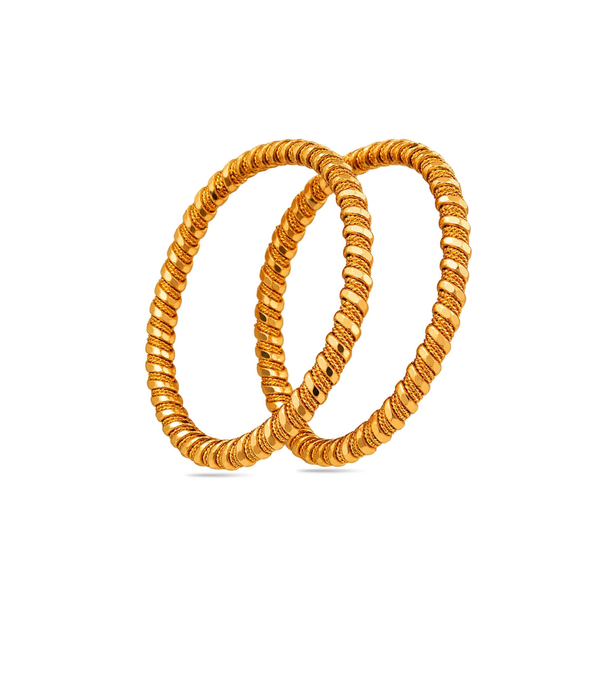 Gold Plated Delicate Special Bangle Set