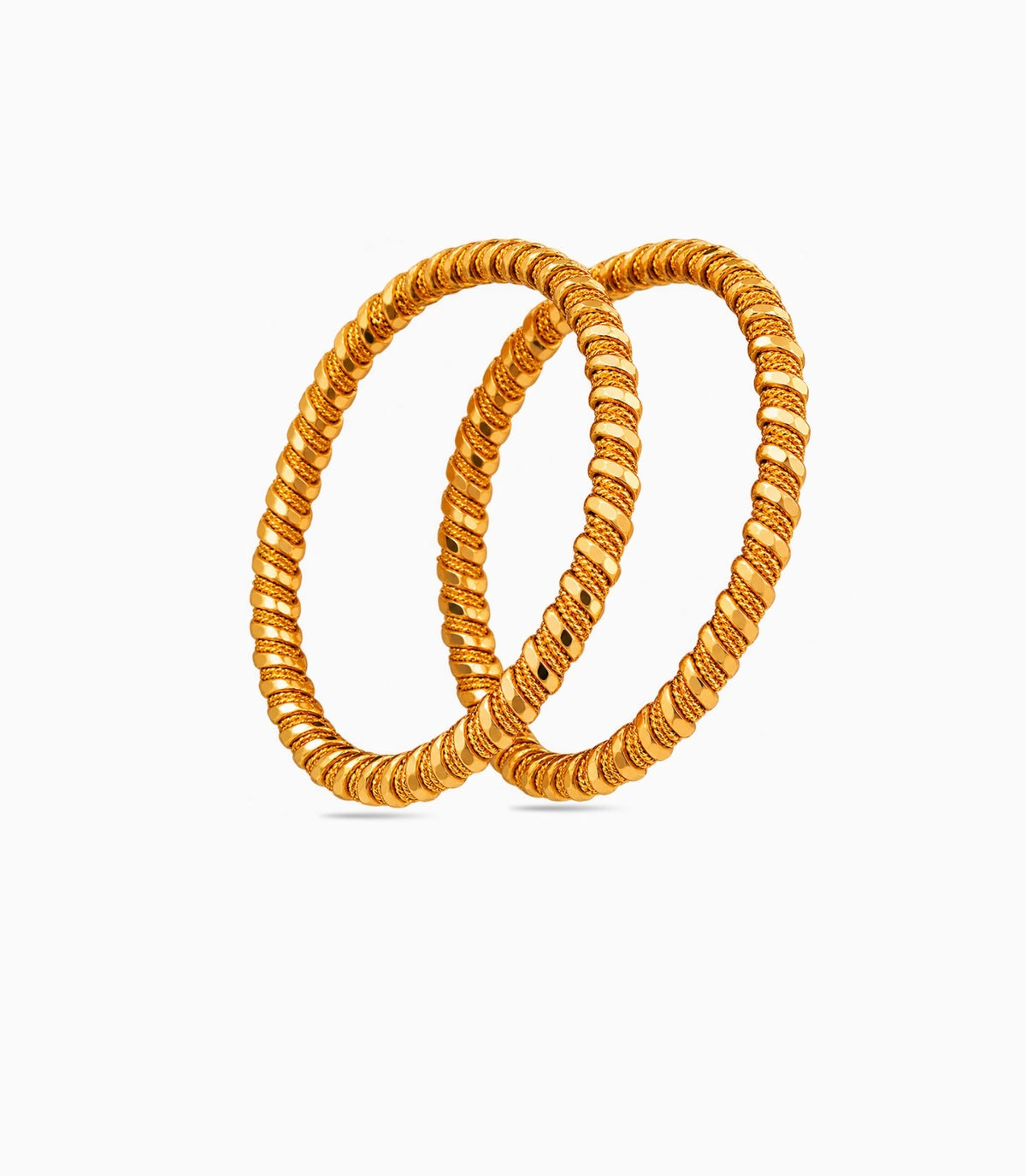 Gold Plated Delicate Special Bangle Set