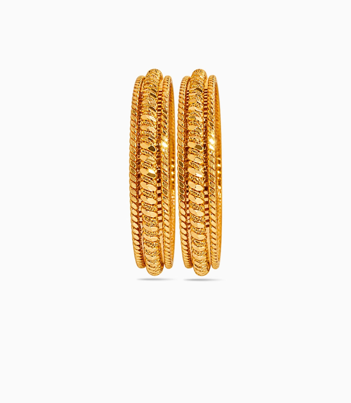 Gold Plated Designer Special Bangle Set