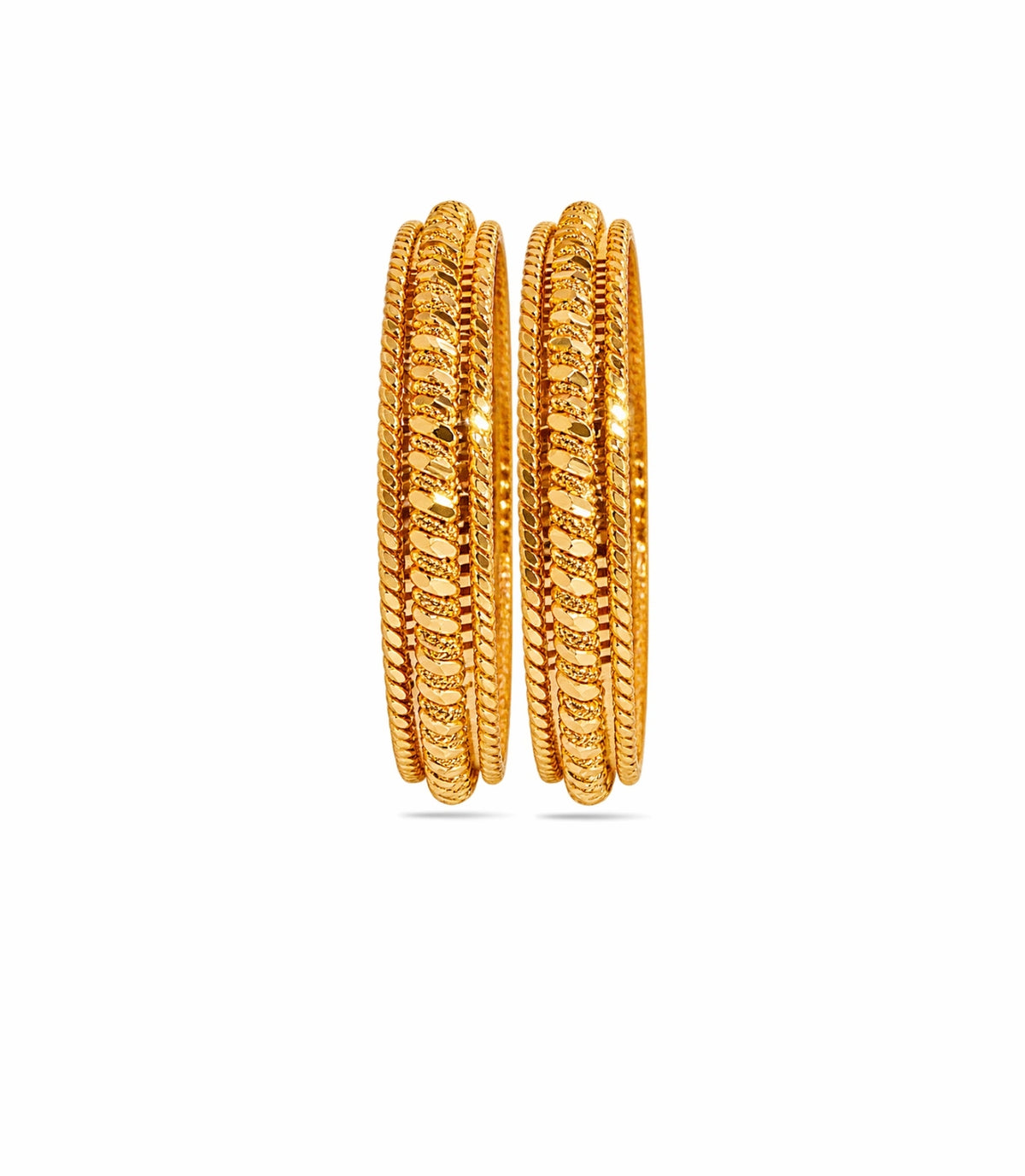 Gold Plated Designer Special Bangle Set