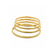 Gold Plated Daily Wear Bangles Set for Women DBG2510