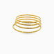 Gold Plated Daily Wear Bangles Set for Women