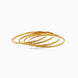 Gold Plated Daily Wear Bangles Set for Women