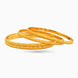 Gold Plated Daily Wear Designed Bangle Set