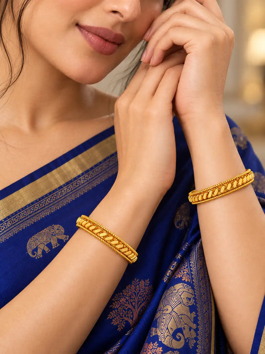 Gold Plated Special Bangle Set