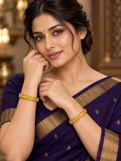 Gold Plated Regular Special Bangle Set