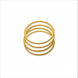 delicate gold plated bangles DBG4690