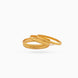 Gold Plated Festive Leaf Bangle Set