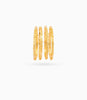 Gold Plated Festive Luxury Designed Bangle Set