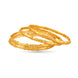 Gold Plated Festive Luxury Designed Bangle Set