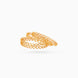 Gold Plated Festive Zigzag Wave Bangle Set