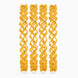Gold Plated Festive Zigzag Wave Bangle Set