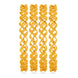 Gold Plated Festive Zigzag Wave Bangle Set