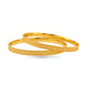 Gold Plated Festive Coin Dot Bangle Set