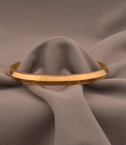 Gold Plated Everyday Casual Single Bangle