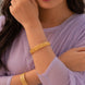Gold Plated Designer Chur Bangles for Women