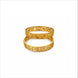 Gold Plated Designer Chur Bangles DBG8740