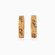 Gold Plated Wedding Peacock Motif Enameled Bangle Set