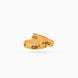 Gold Plated Wedding Peacock Motif Enameled Bangle Set