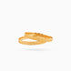 Gold Plated Festive Leaft Motif Bangle Set