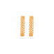 Gold Plated Festive Diamond Weave Bangle Set