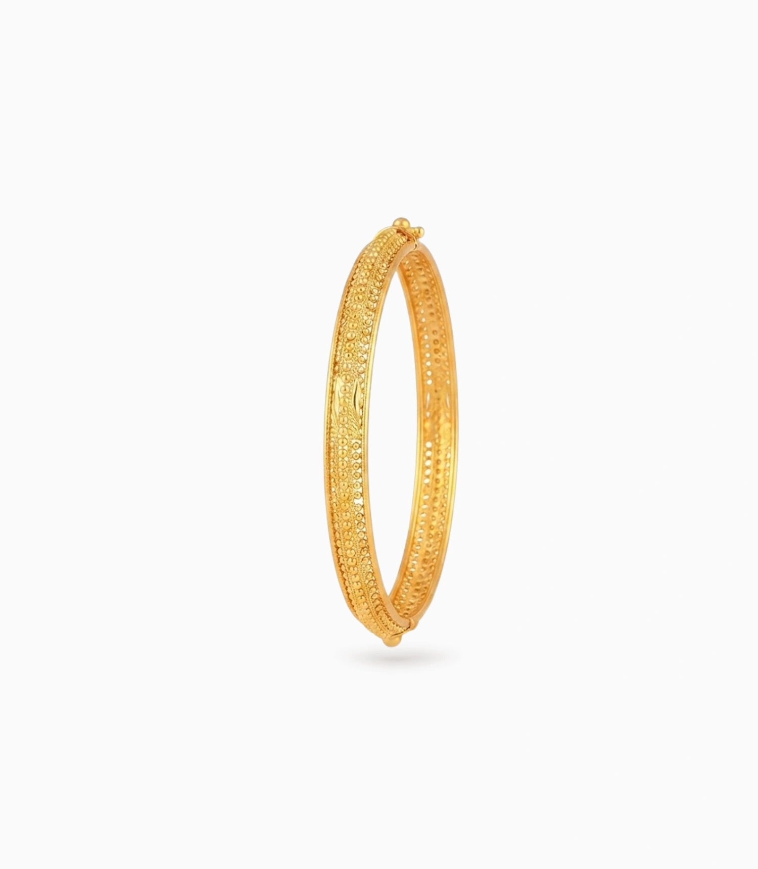 Gold Plated Wedding Openable Kada Single Bangle