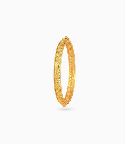 Gold Plated Wedding Openable Kada Single Bangle