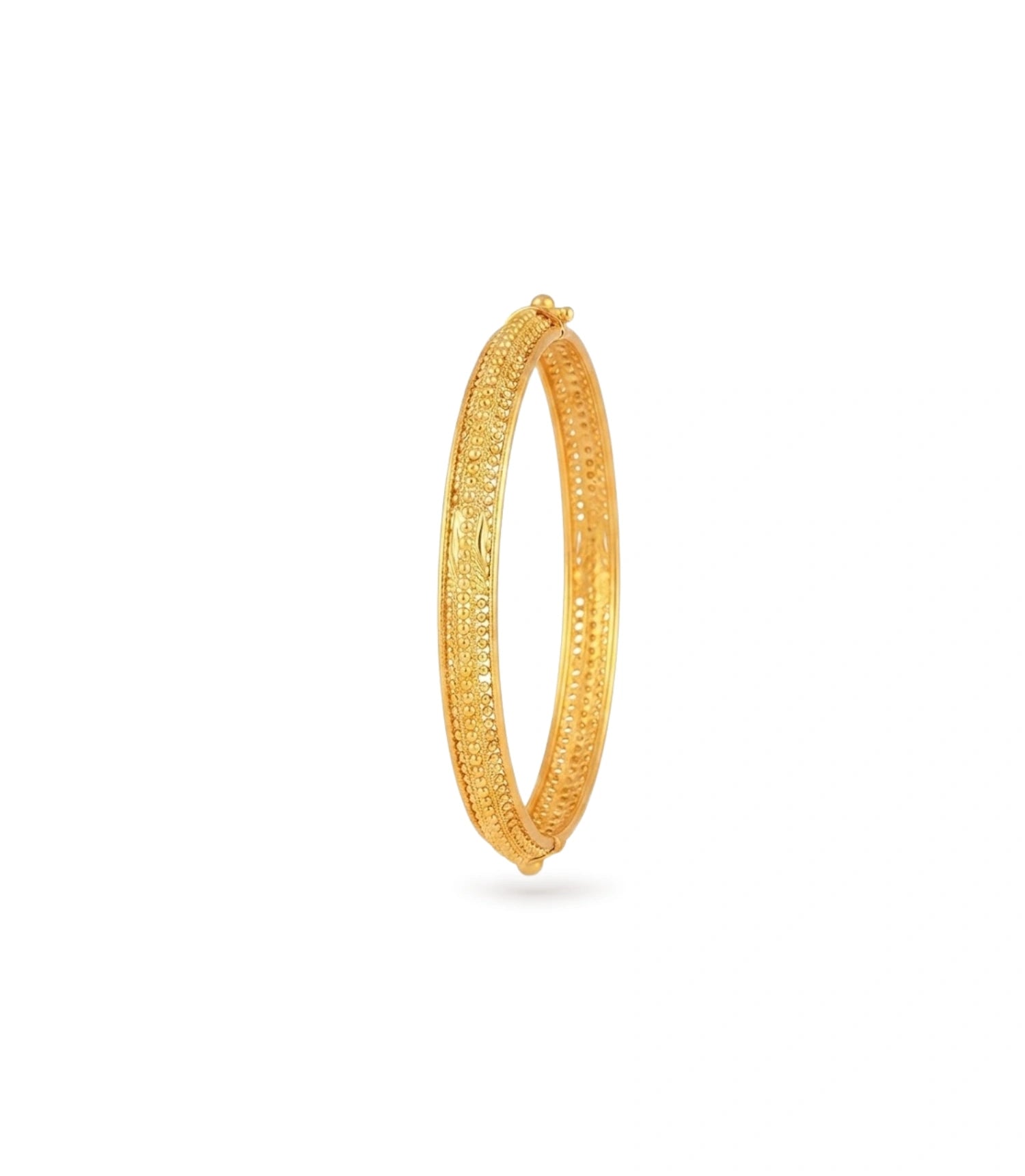 Gold Plated Wedding Openable Kada Single Bangle