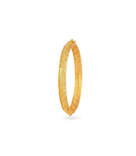 Gold Plated Wedding Openable Kada Single Bangle