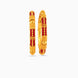 Gold Plated Wedding Red Temple Pola Bangle Set