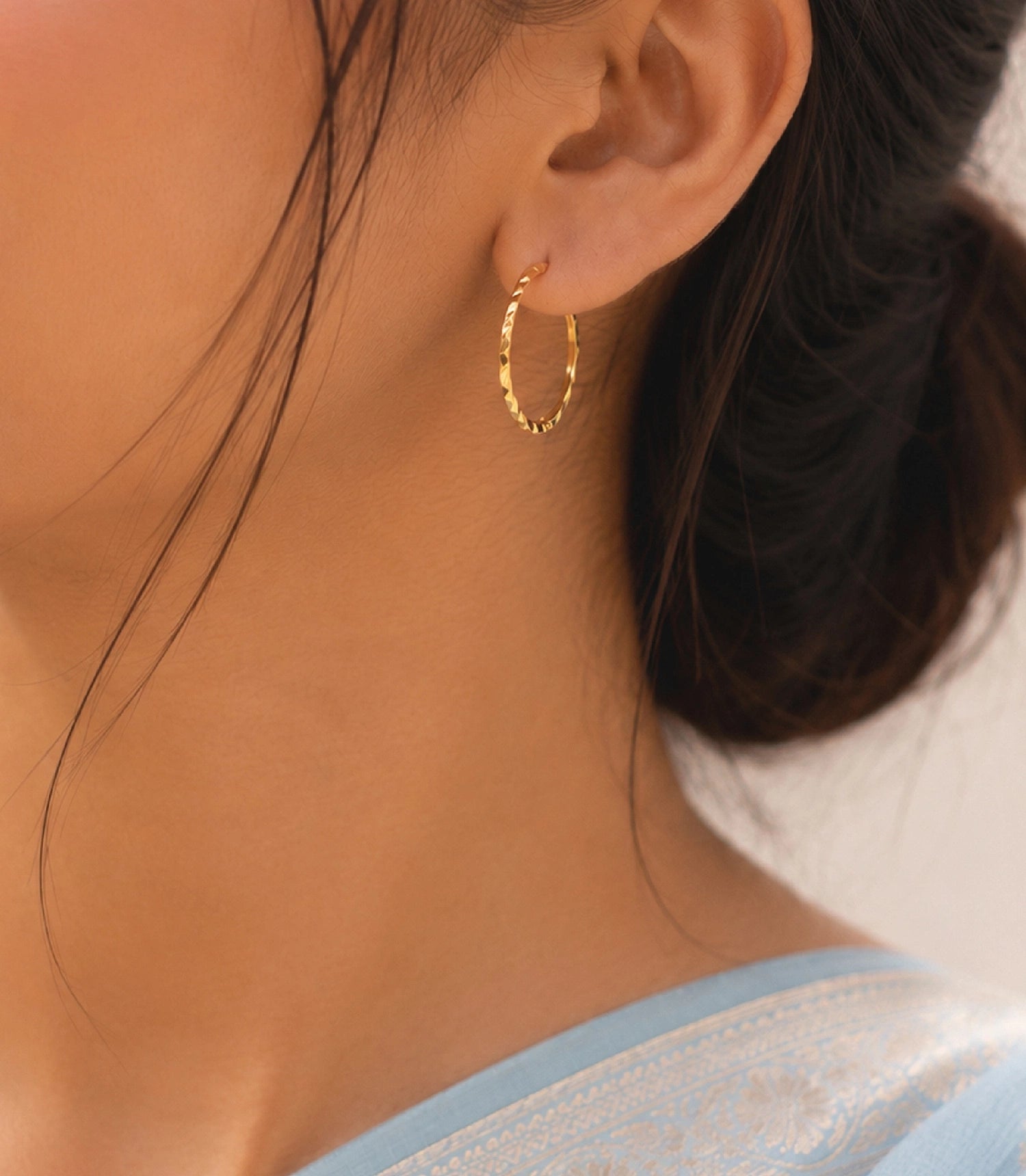 Gold Plated Everyday Bali Earrings
