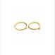 Gold Plated Everyday Bali Earrings
