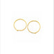 Gold Plated Delicate Everyday Bali Earrings